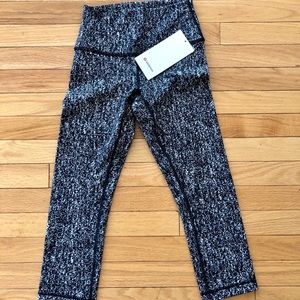 Lululemon Wunder Under Crop HR Leggings